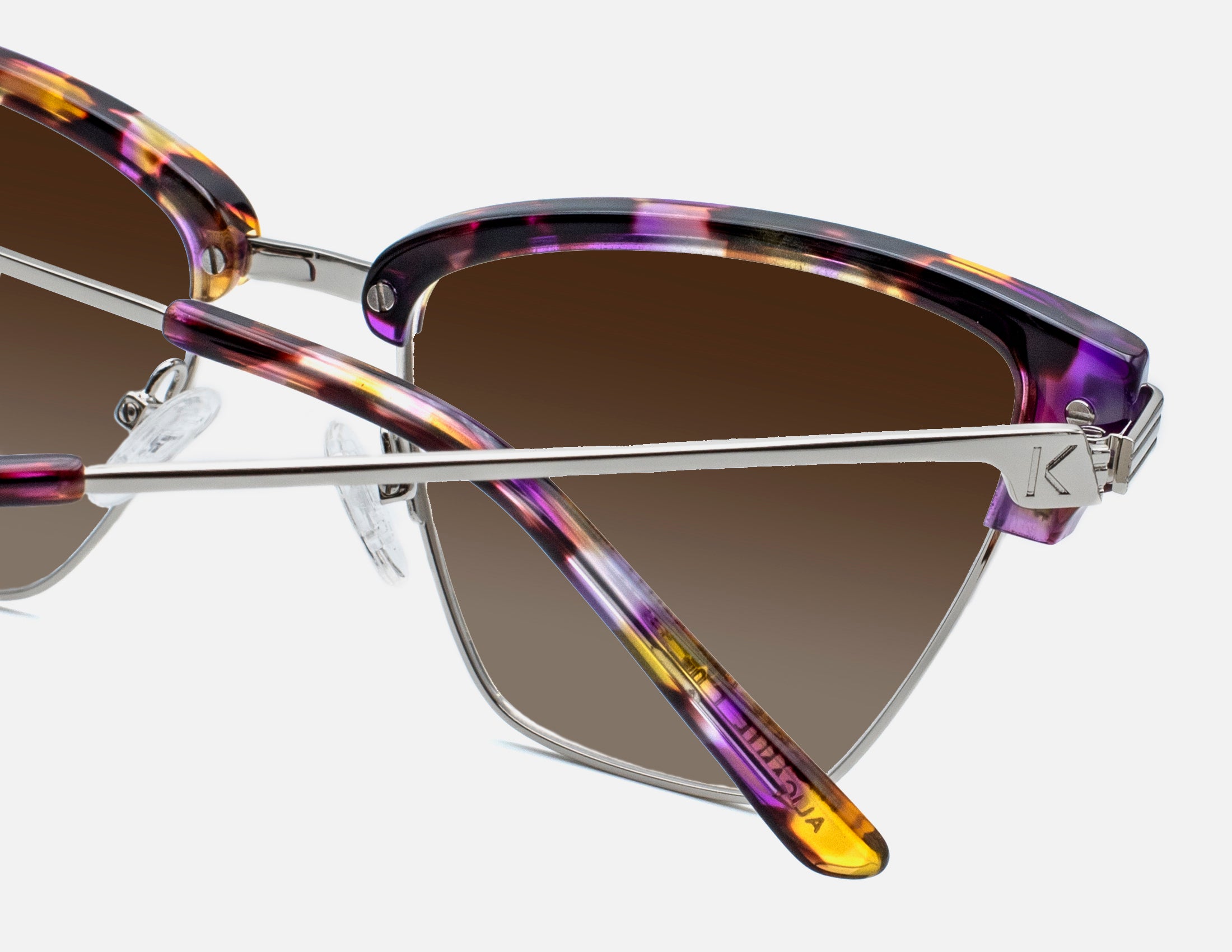 Alicante Havana Violet & Silver - Gradient Brown