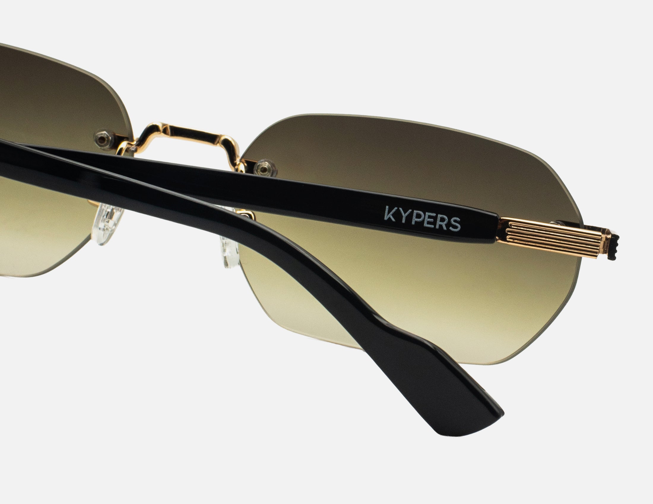 Aisha Gold Metal - Green Gradient