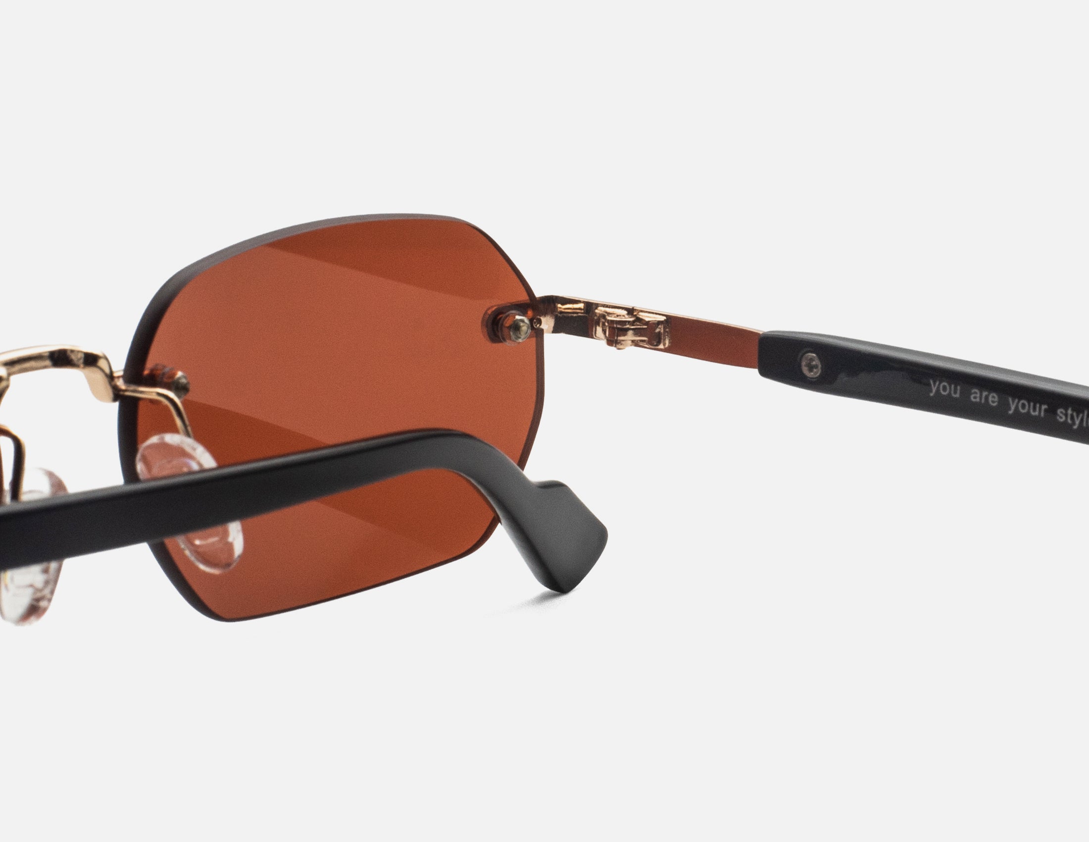 Aisha Gold Metal - Orange