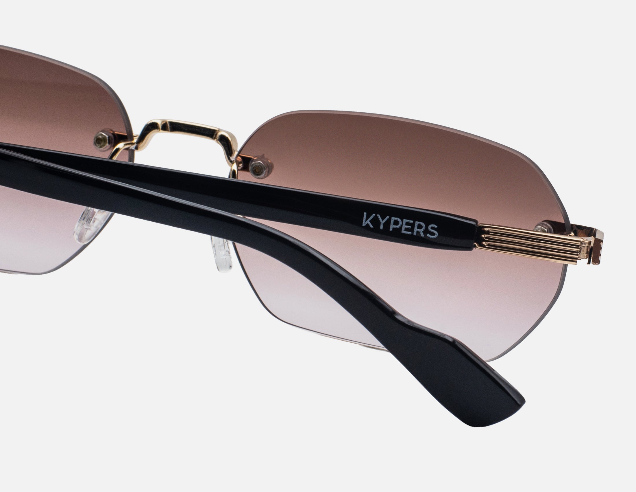 Aisha Gold Metal - Brown Gradient