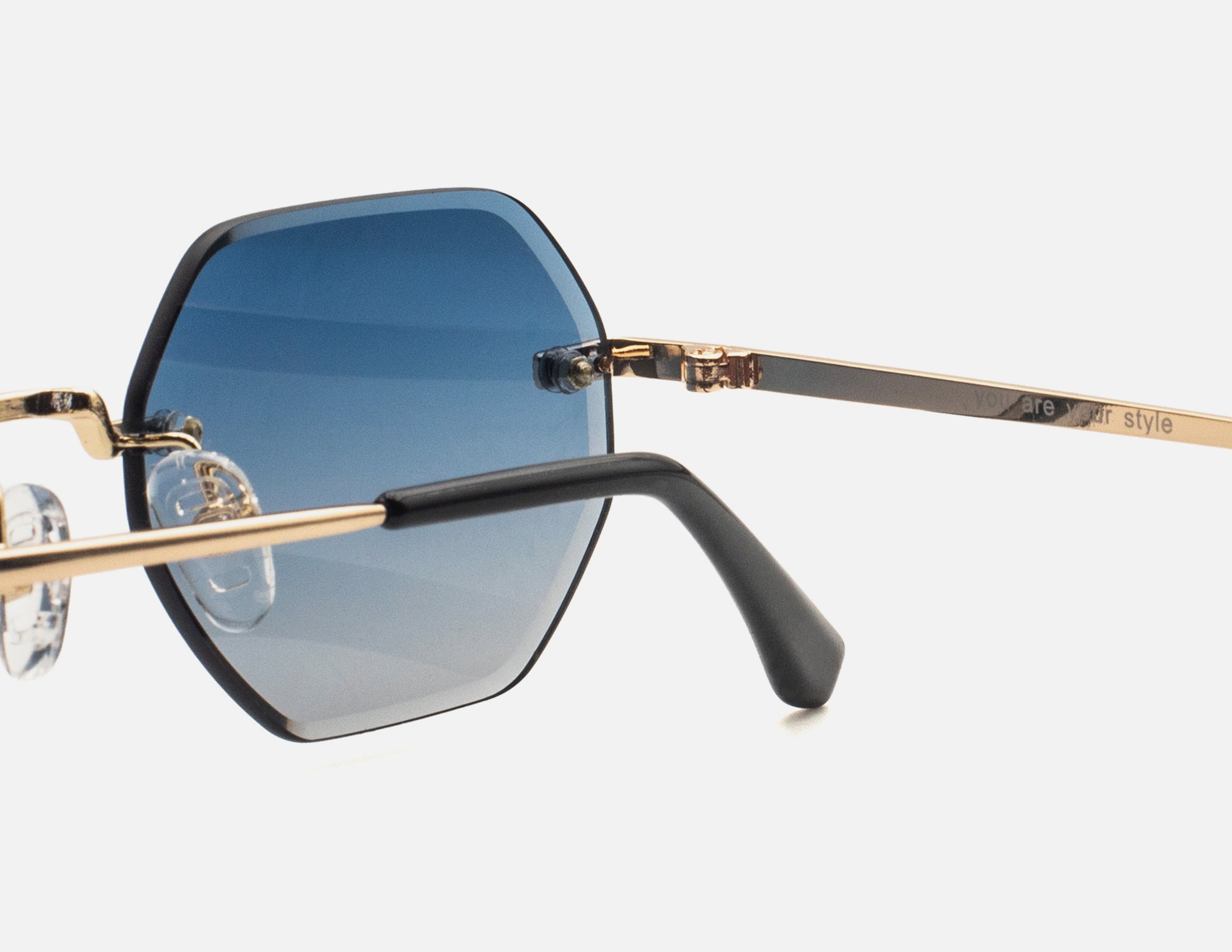 Firas Gold Metal - Blue Gradient