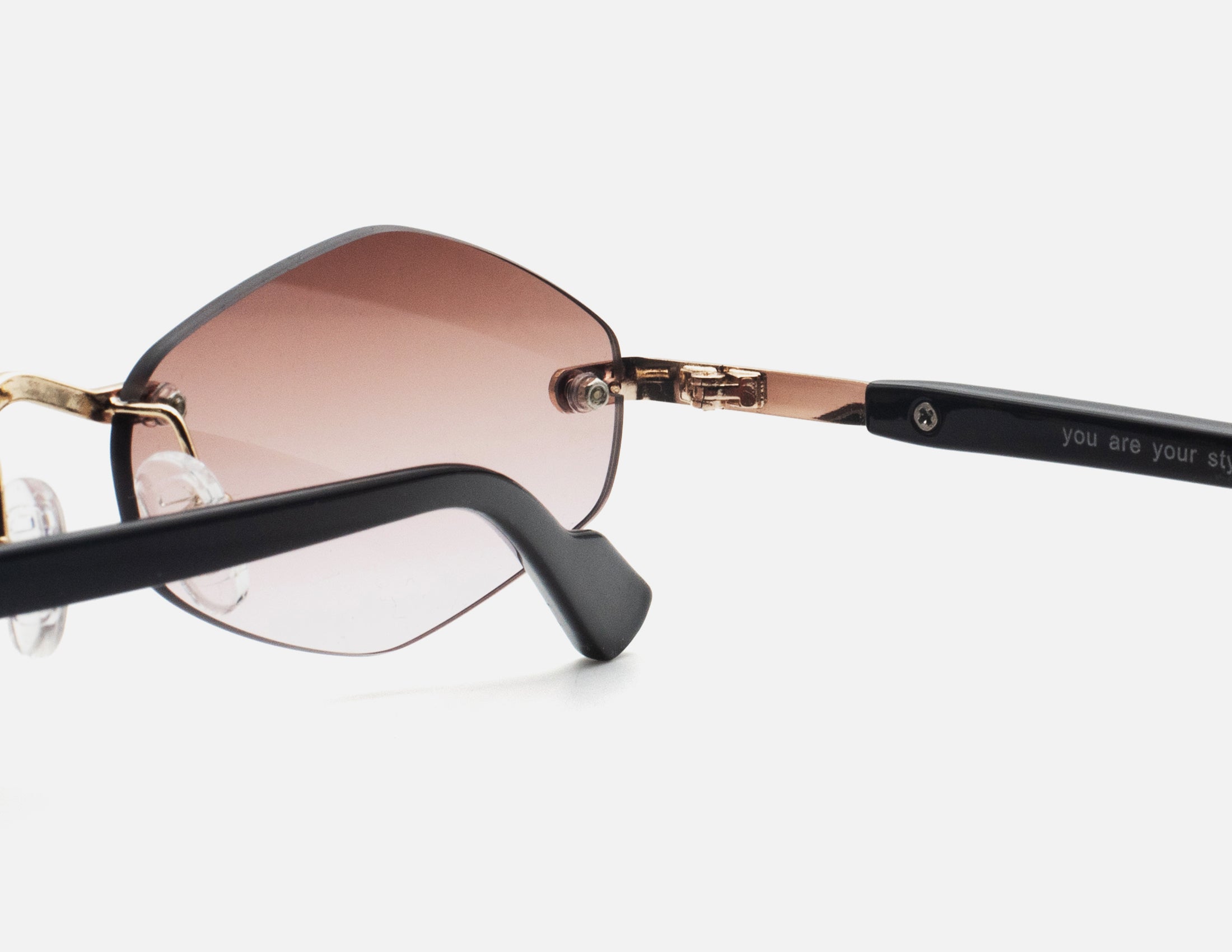 Halima Gold Metal - Brown Gradient