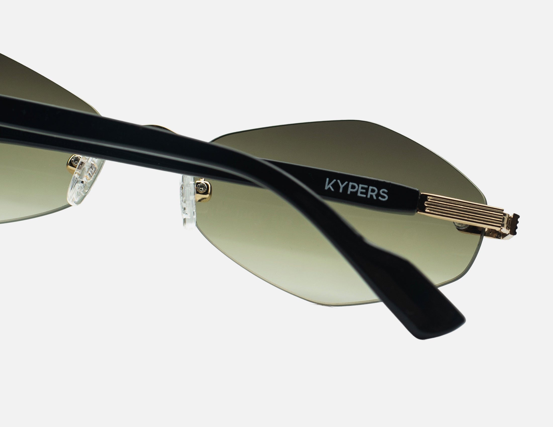 Halima Gold Metal - Grey Green Gradient