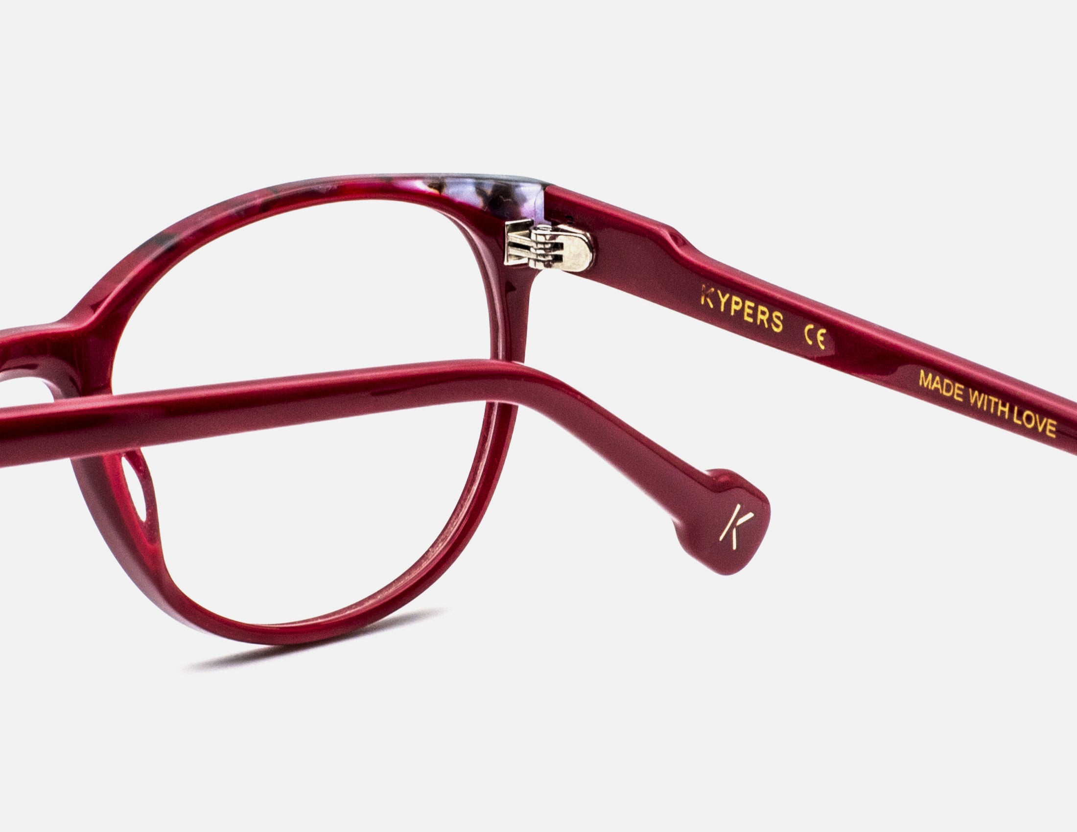 Lisbenia Berry Red / Grey Havana