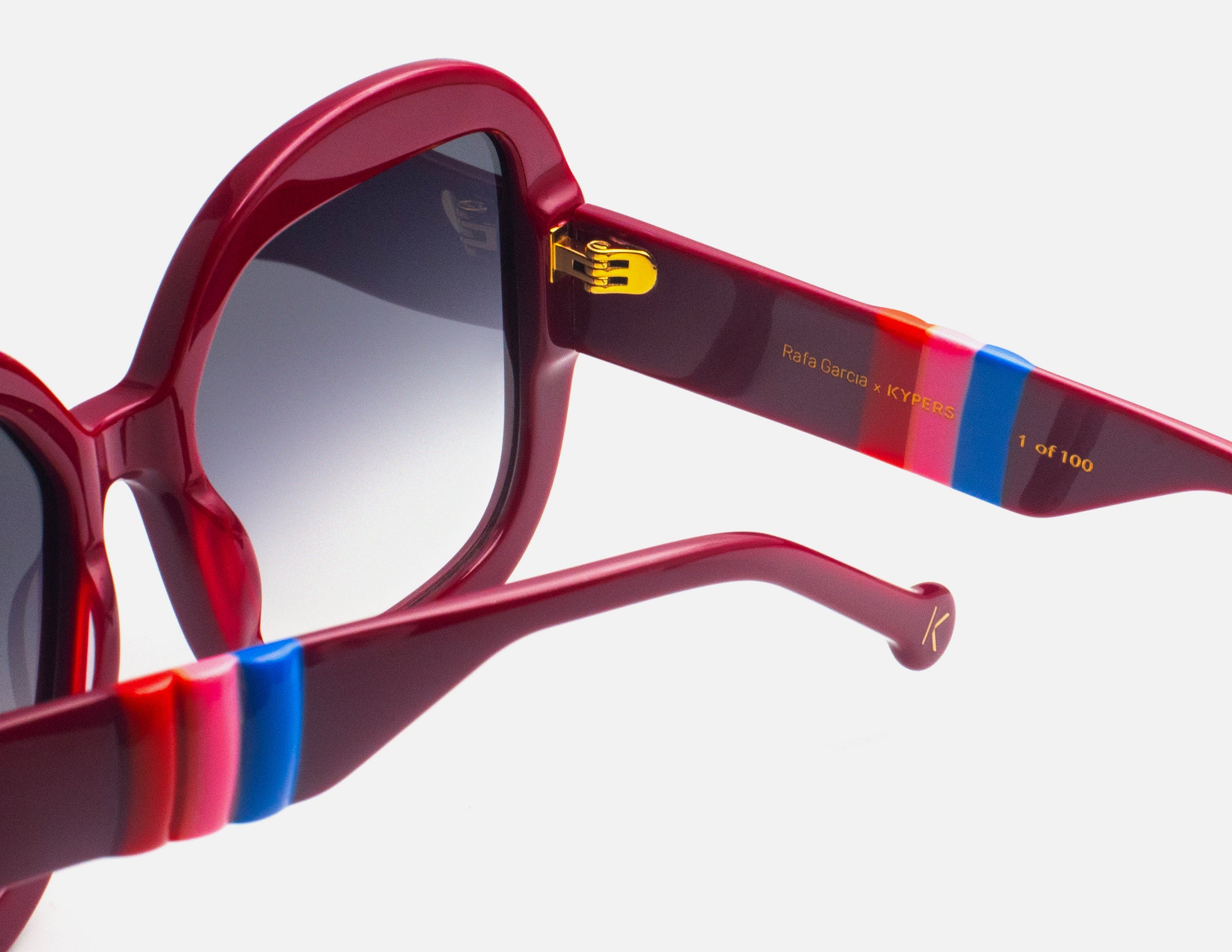 Modal Bordeaux - Blue Gradient