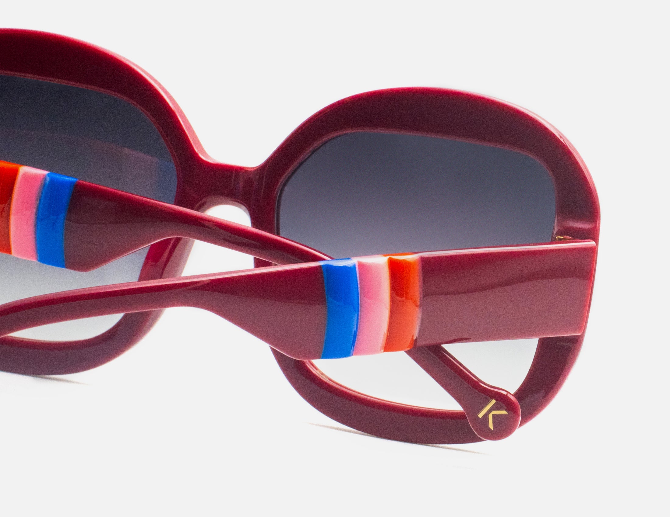 Modal Bordeaux - Blue Gradient