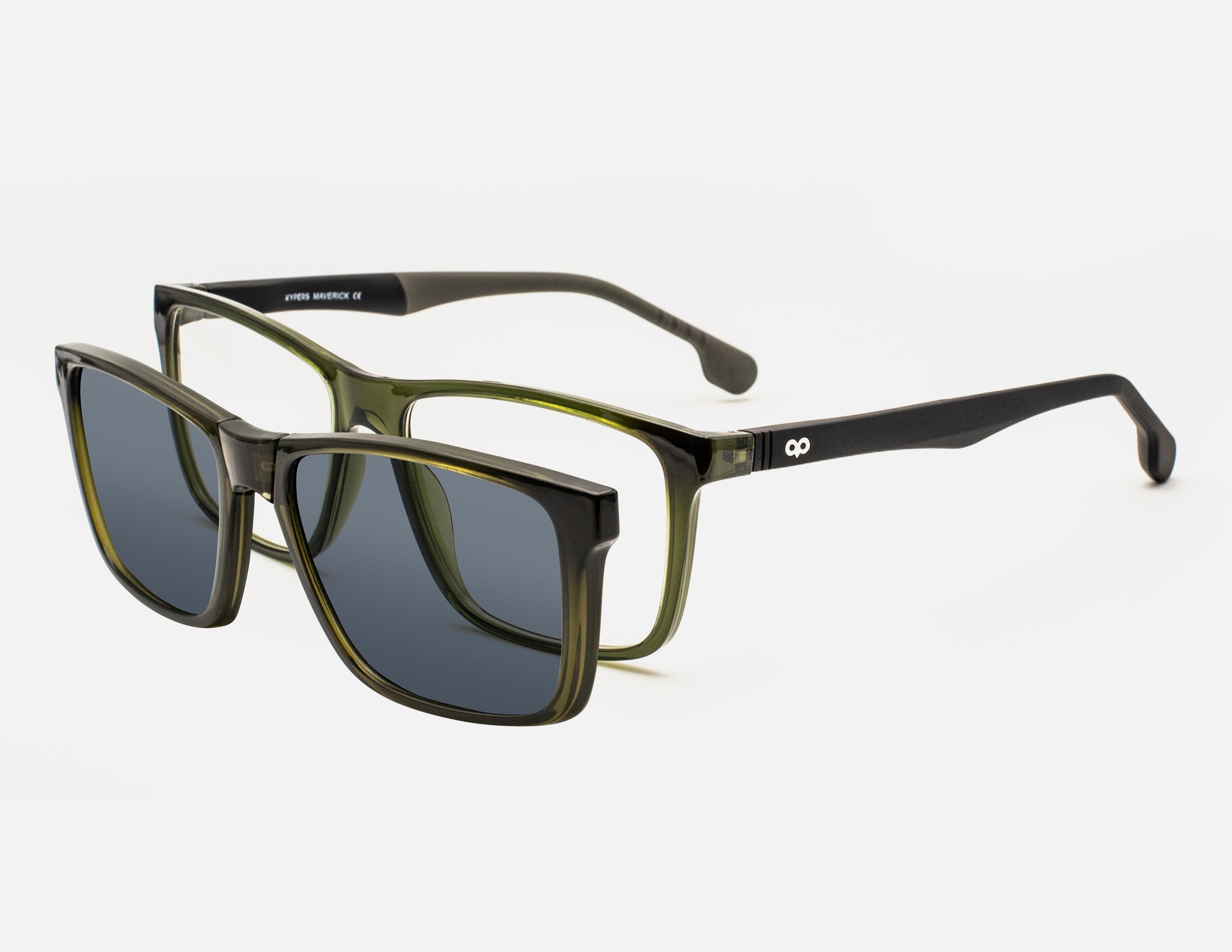 MAVERICK TRANSPARENT DARK GREEN