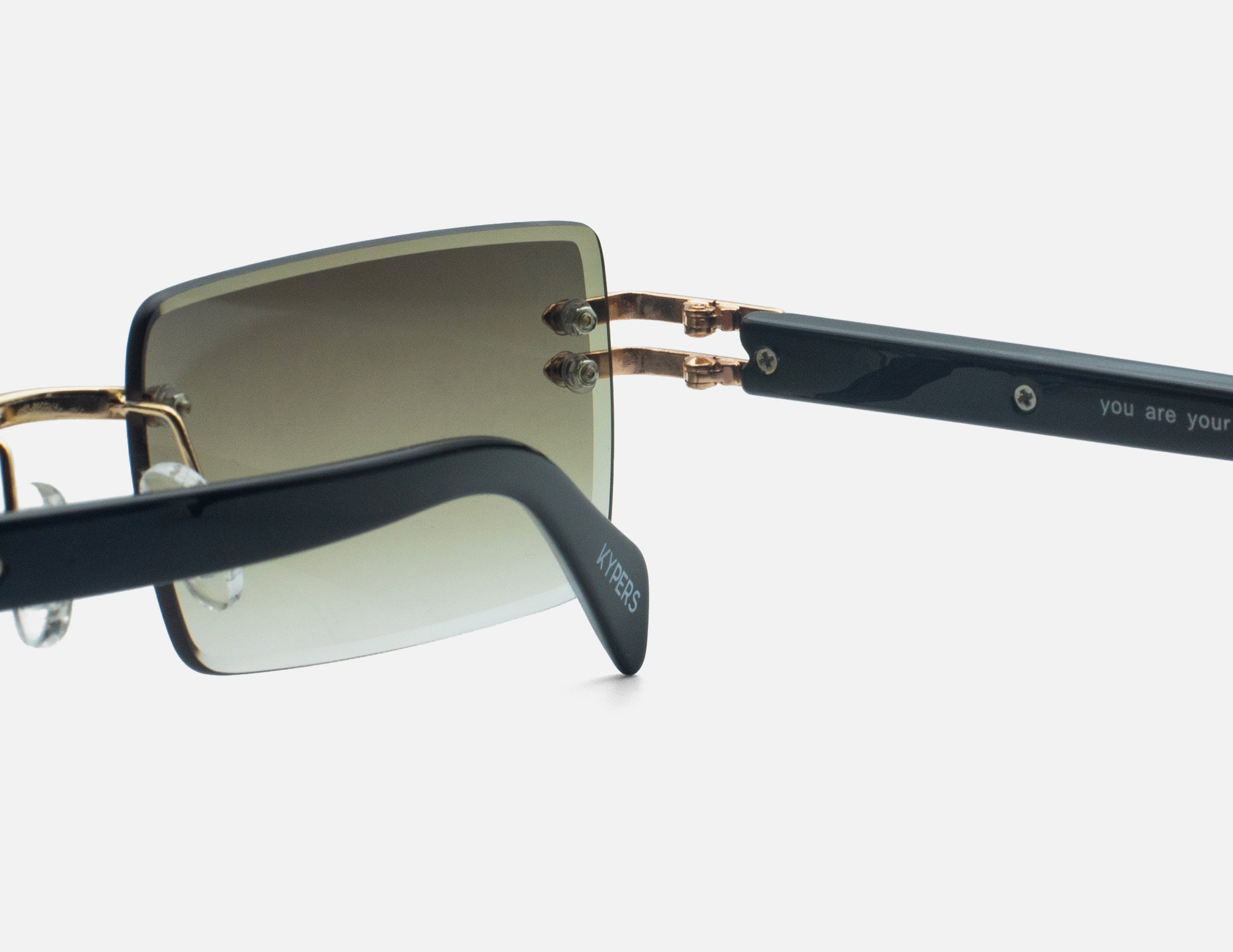 Nabil Gold Metal - Dark Green Gradient